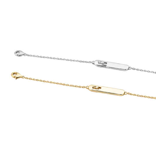 Everyday-Luxe Uno Multi Row Yellow Gold Diamonds