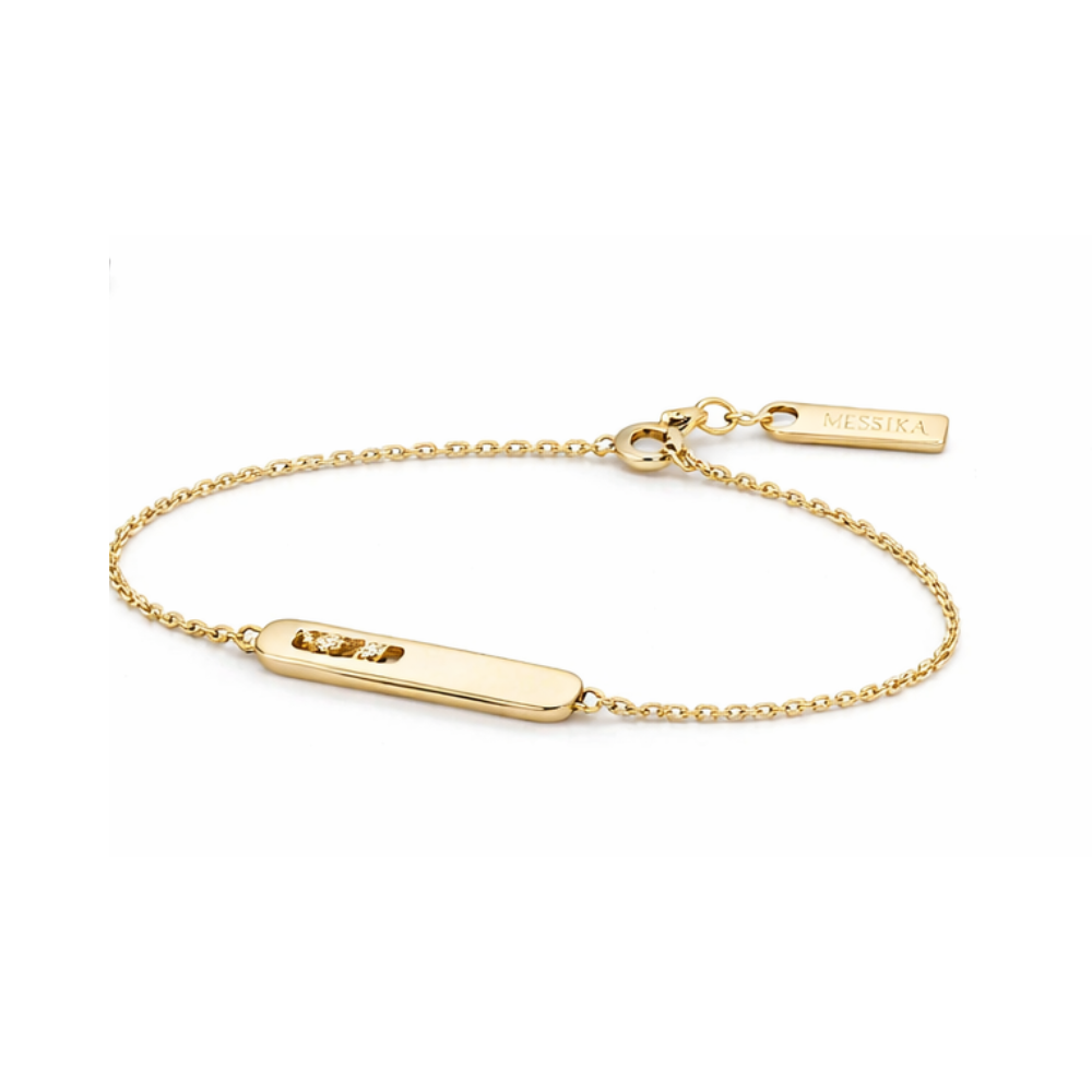 Everyday-Luxe Uno Multi Row Yellow Gold Diamonds - view 3