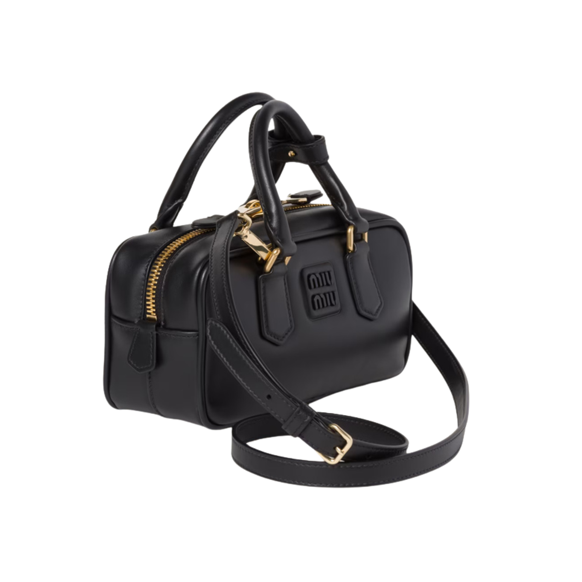 Dressy Miu Miu Arcadie Smooth Calf Leather Bag - view 3