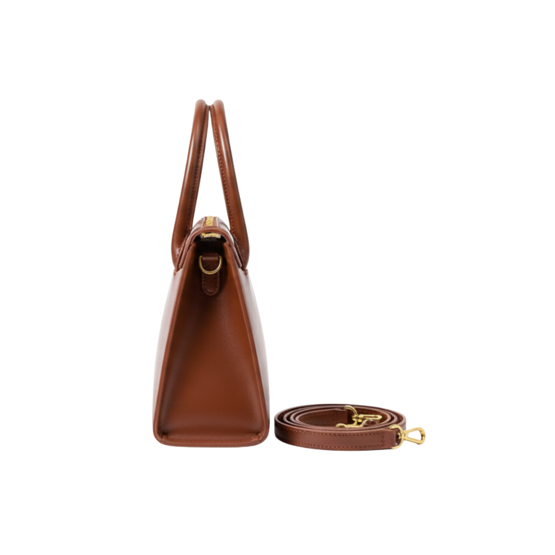 Sharp Miu Miu Solitaire Leather Wood Bag - view 3