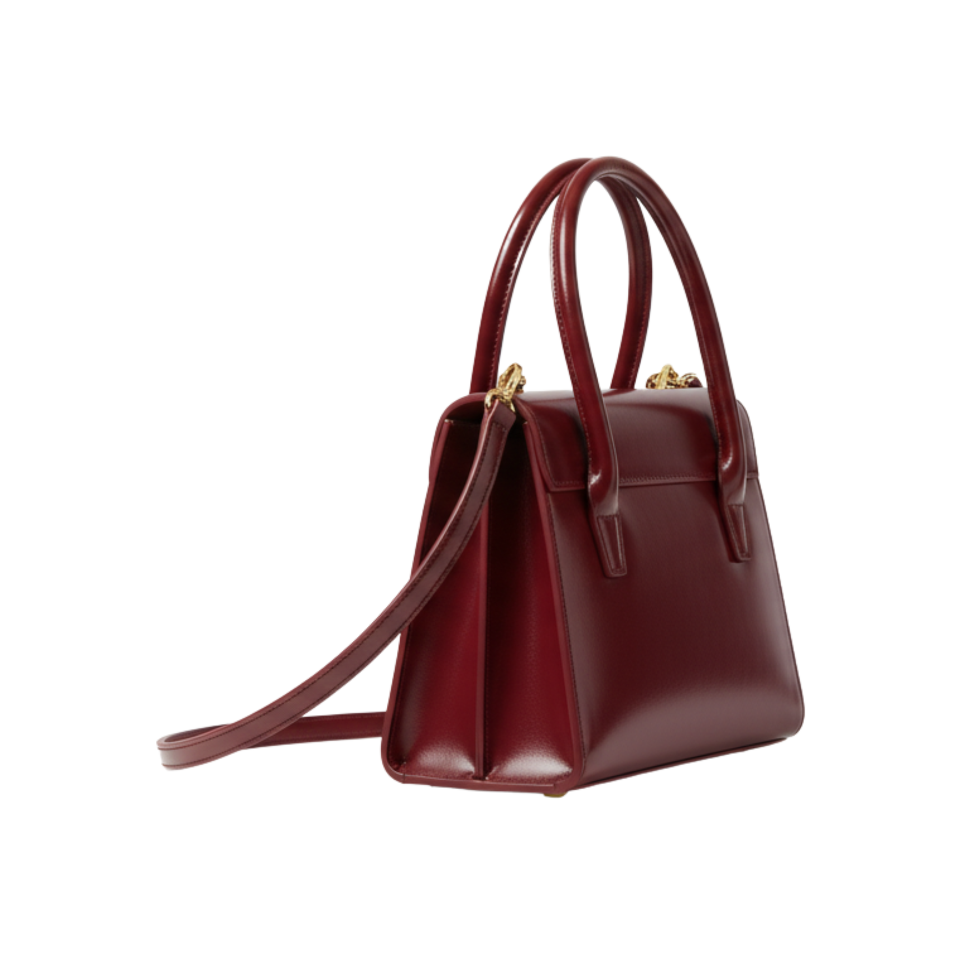 Everyday-Luxe Miu Miu Solitaire Shiny Leather Red Bag - view 3