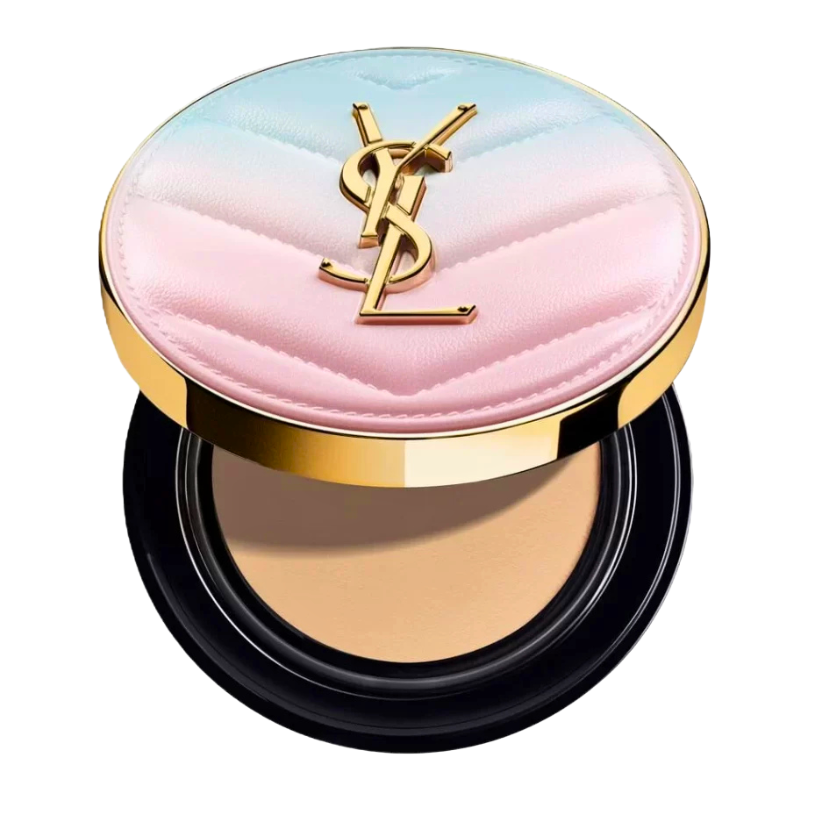 YSL Cushion High-Cover Mesh Foundation – Cushion Pink Blue High Cover Mesh Foundation B10