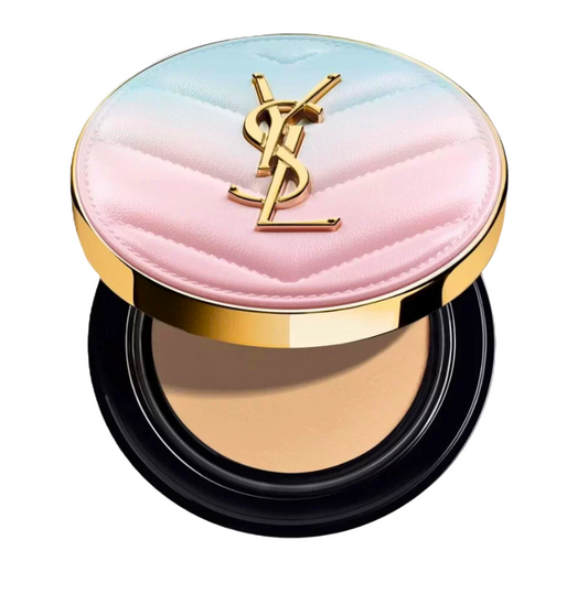 YSL Cushion High-Cover Mesh Foundation – Cushion Pink Blue High Cover Mesh Foundation B10