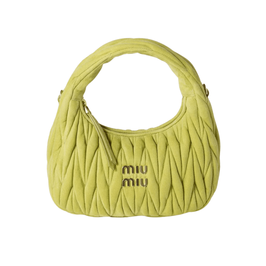Polished Miu Miu Wander Matelassé Tote – Tote Bag