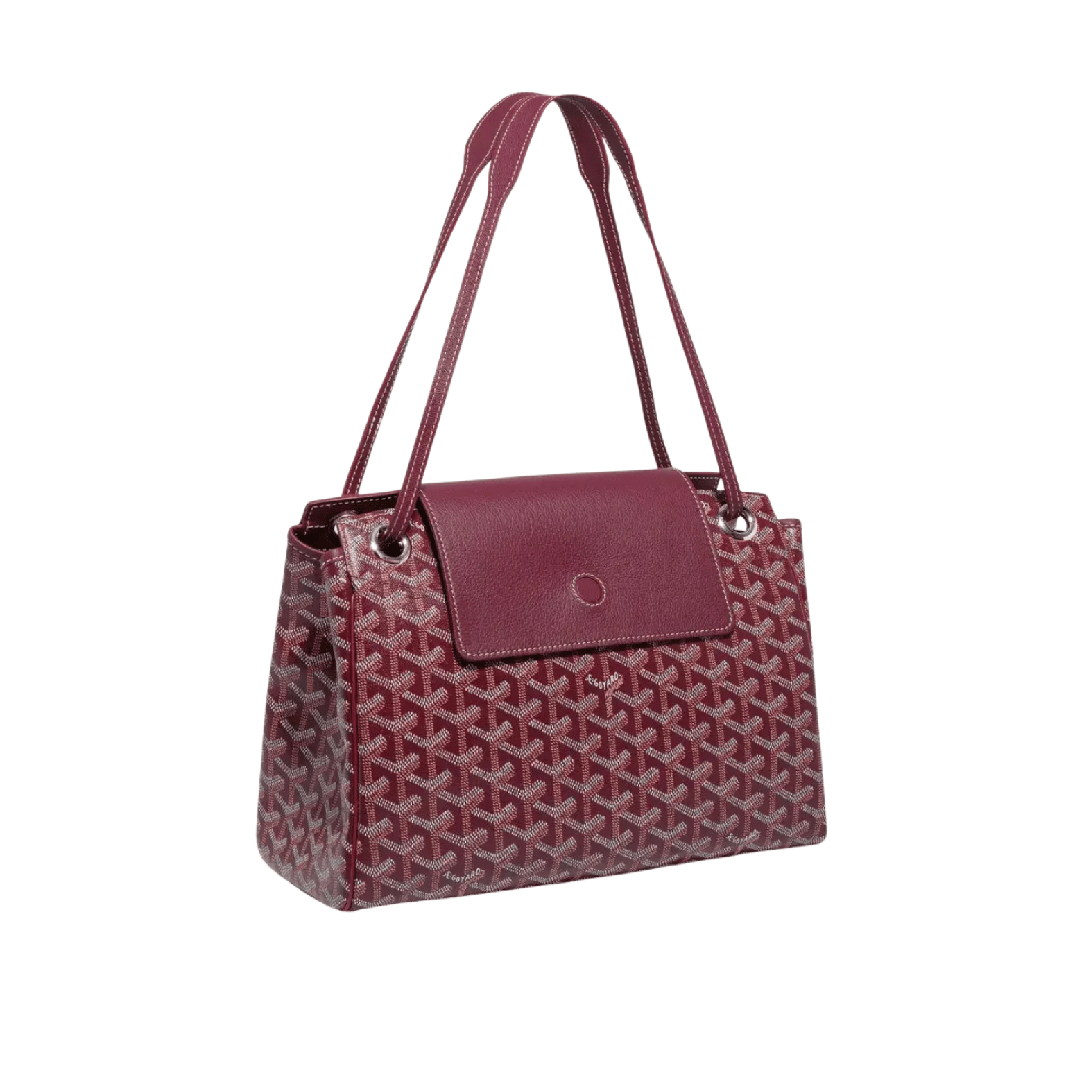 Clean-Finish Rouette Souple Burgundy Bag - view 2