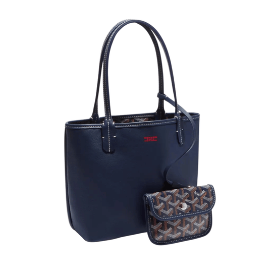 Elegant Anjou Mini Navy Blue Bag