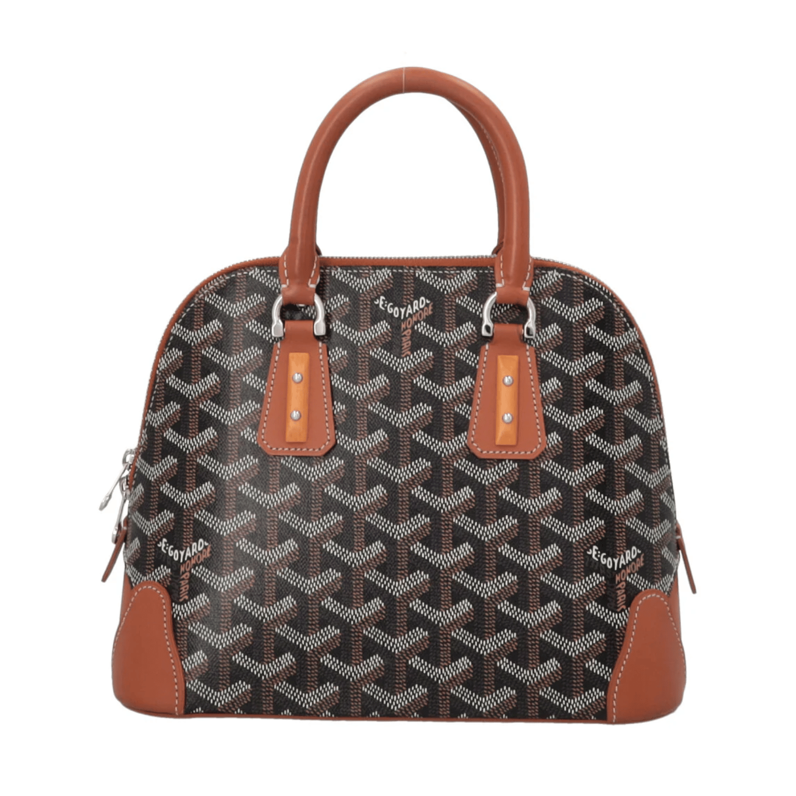 Minimal-Luxe Vendôme Mini Black Tan Bag