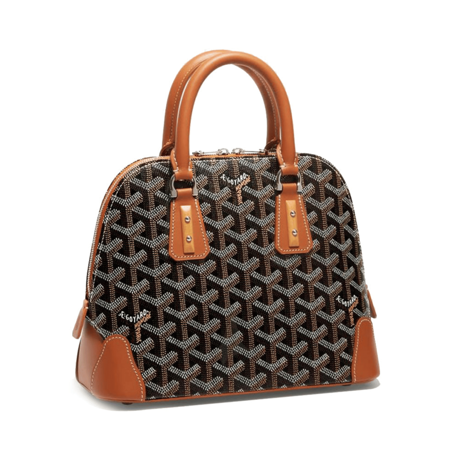 Minimal-Luxe Vendôme Mini Black Tan Bag - view 2