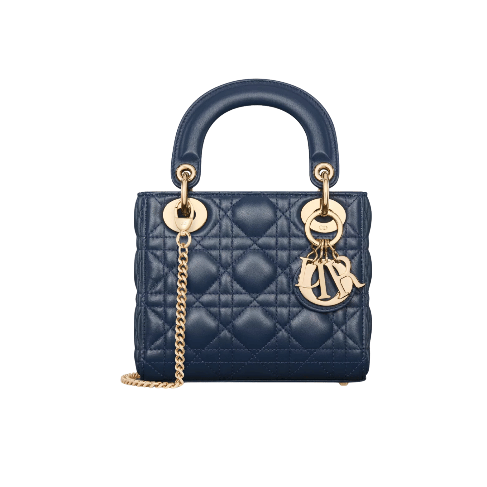 Sharp My Abc Metallic Blue Bag