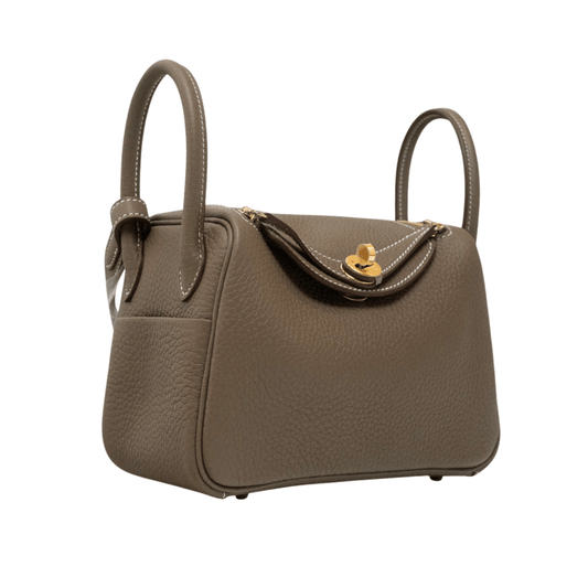 Dressy Mini Lindy TC 20 Elephant Gray Bag - view 2
