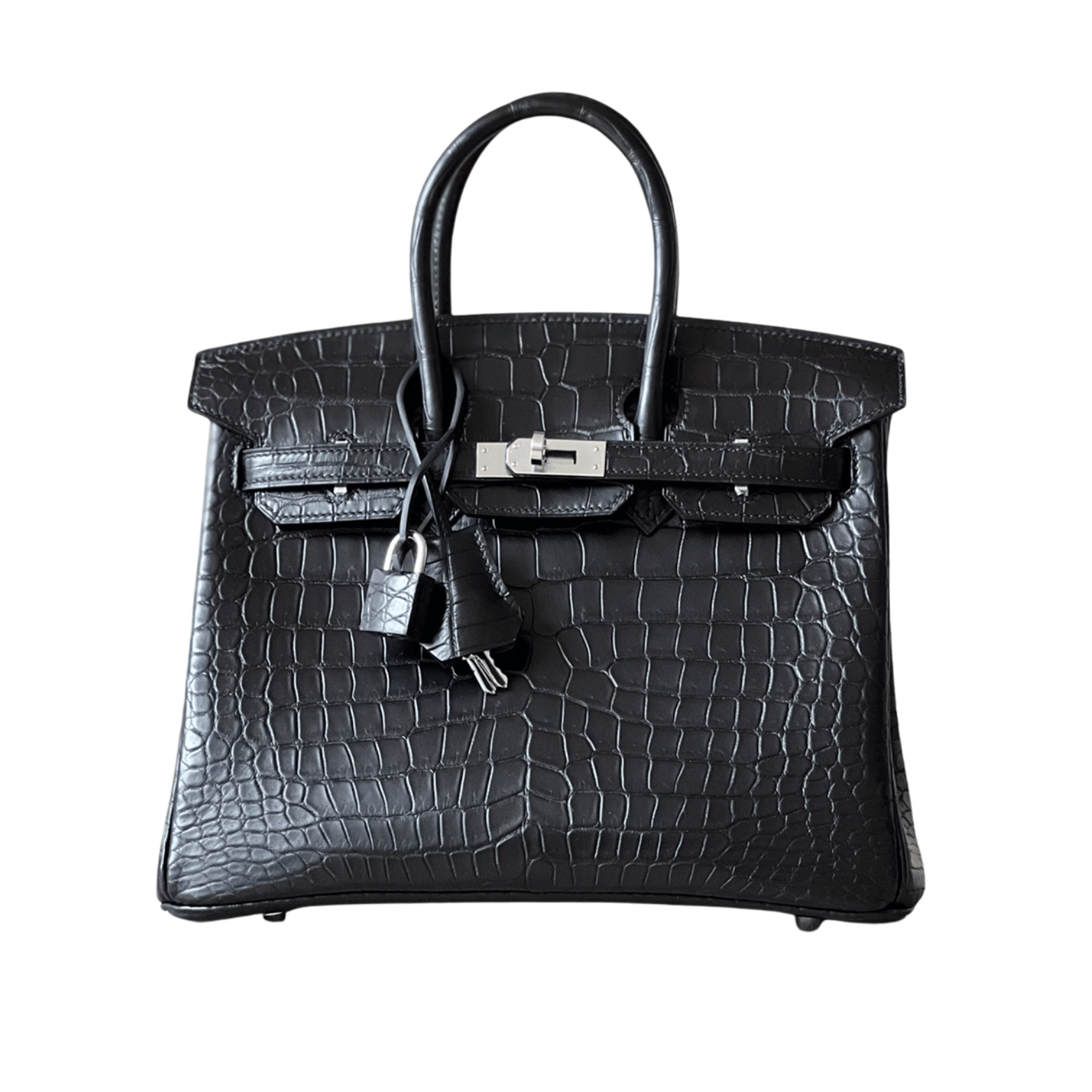 Statement Structured Carryall Croc Bag