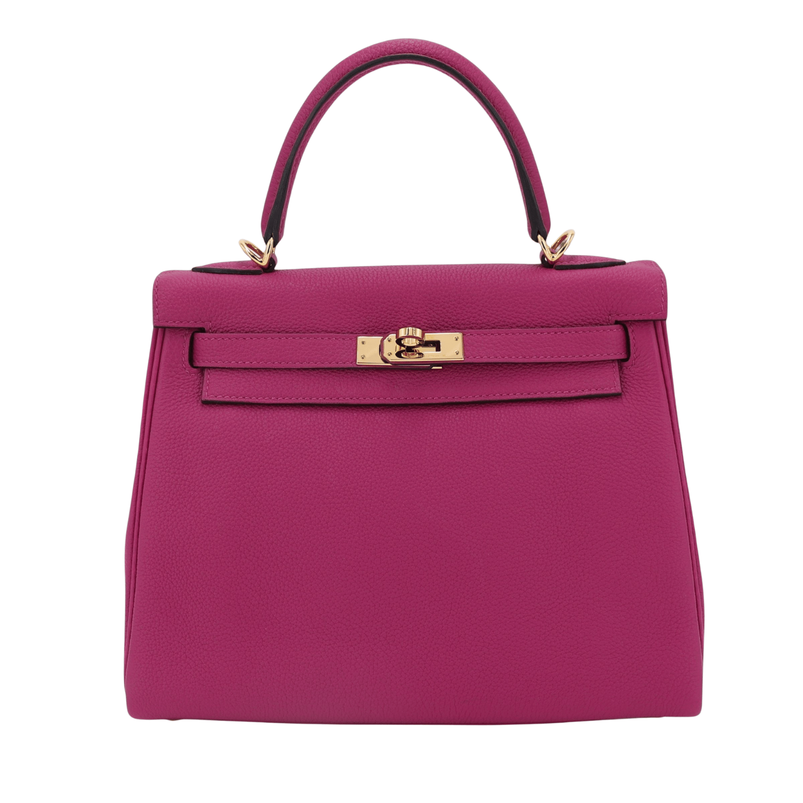 Dressy Structured Top-Handle Mini Pink Bag