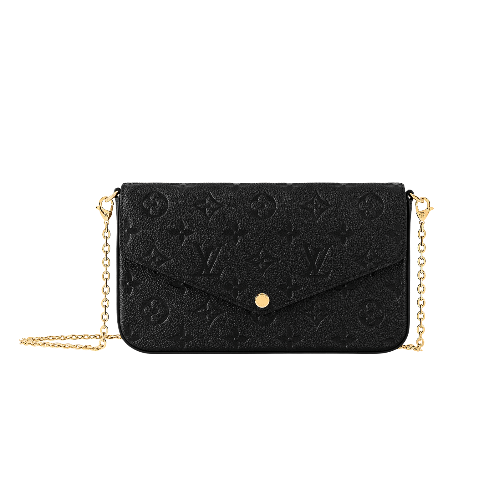 Clean-Finish Félicie Pochette Monogram Empreinte Leather Bag