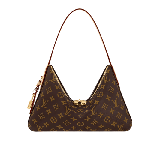Premium-Look Slouchy Pm Monogram Canvas Bag