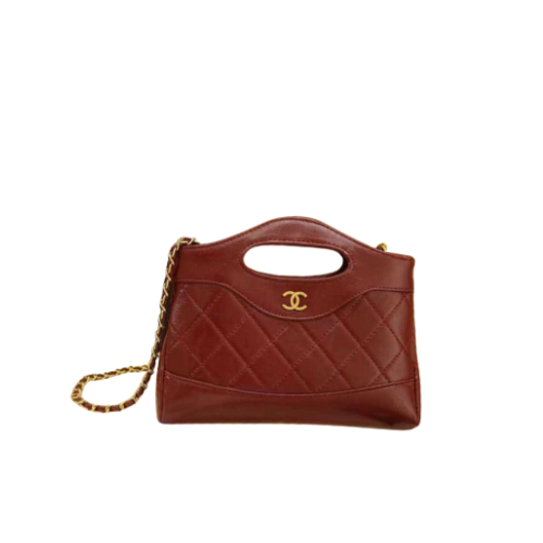 Refined 31 Brown Leather Hand Bag