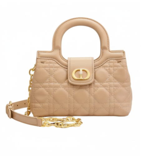 Everyday-Luxe Jolie Top Handle Leather Bag