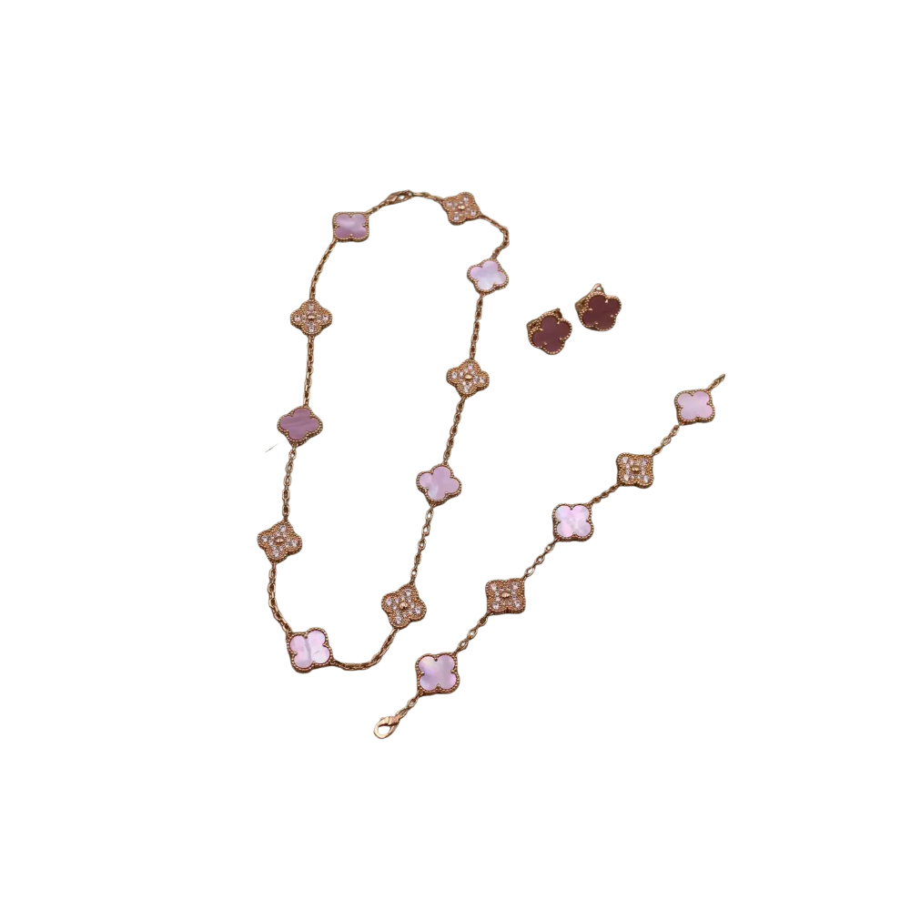Premium-Look Bracelet Si Er Pink Pearl - view 3