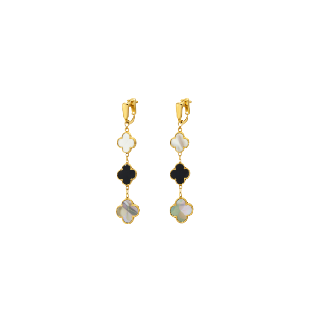Sophisticated Multicolor Clover Set - view 3