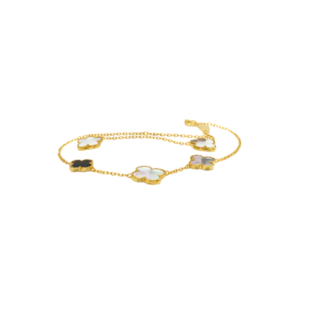 Sophisticated Multicolor Clover Set - view 2