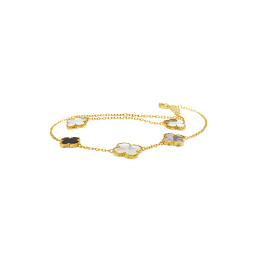 Sophisticated Multicolor Clover Set - view 2