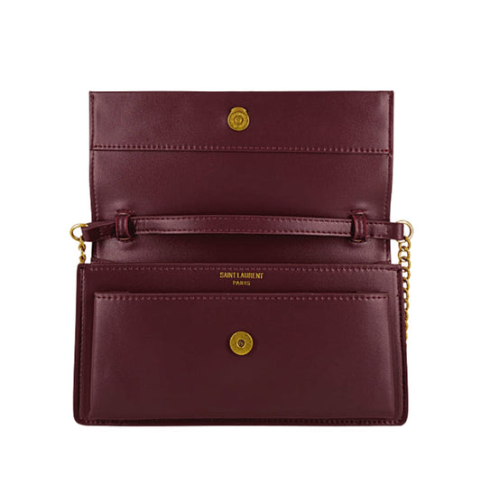 Elevated Sunset Medium Handbag in a Burgundy Color - view 2
