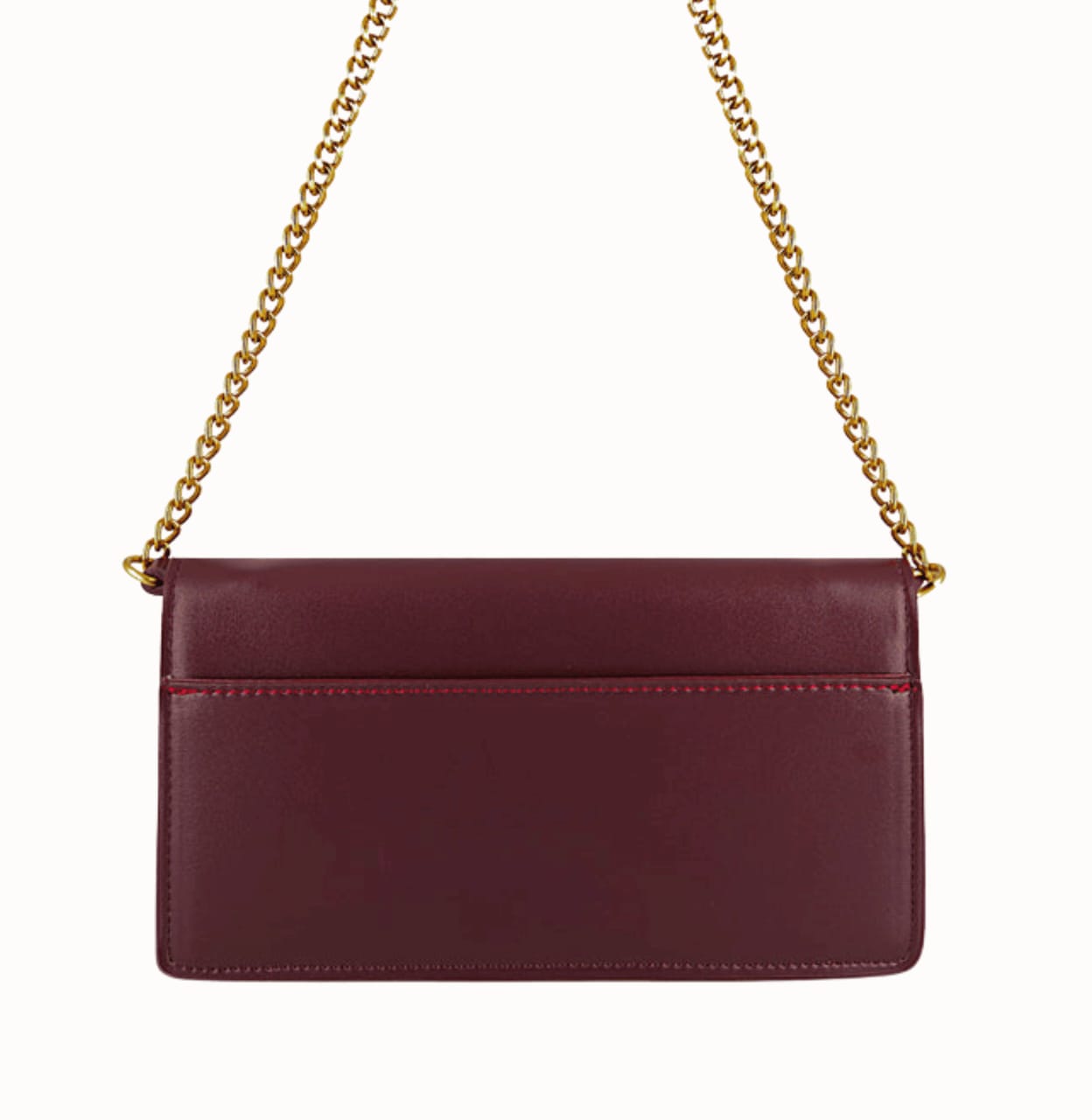 Elevated Sunset Medium Handbag in a Burgundy Color - view 3