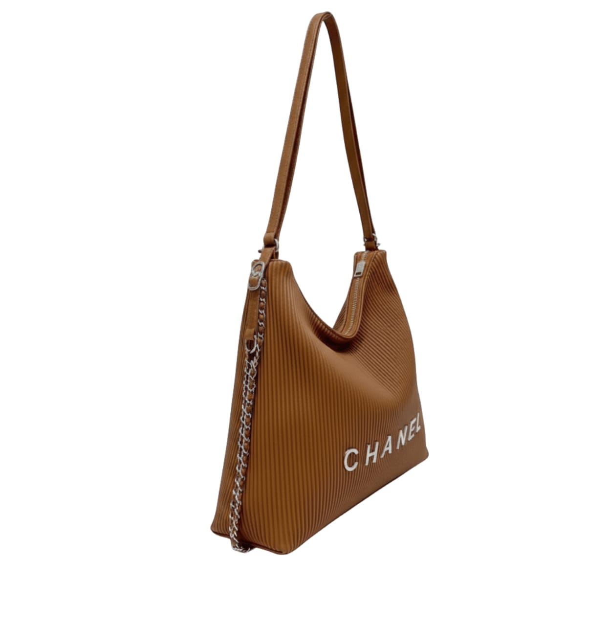 Sharp Hobo Featuring a Textured, Ribbed Design Bag - view 2