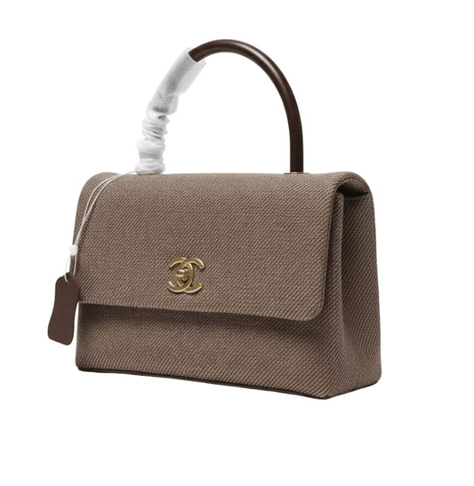 Elevated Medium Structured Top-Handle Fl Bag - view 2