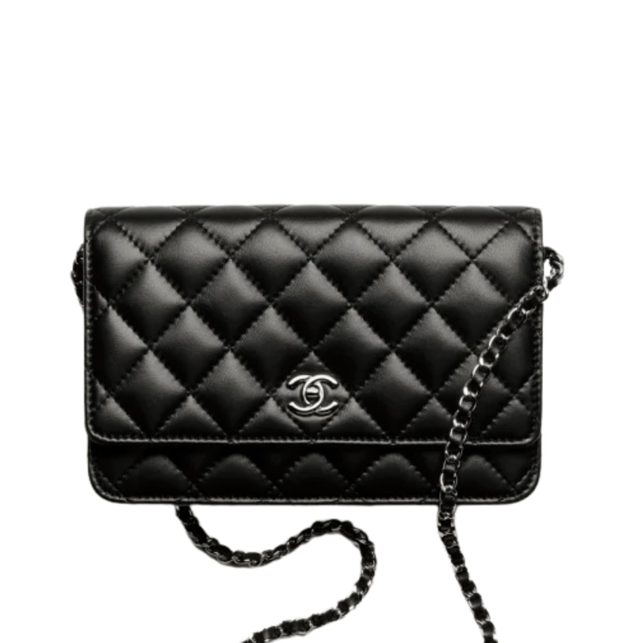 Modern Classic Black Leather Bag - view 2