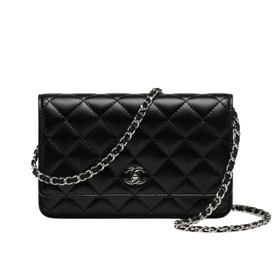 Modern Classic Black Leather Bag