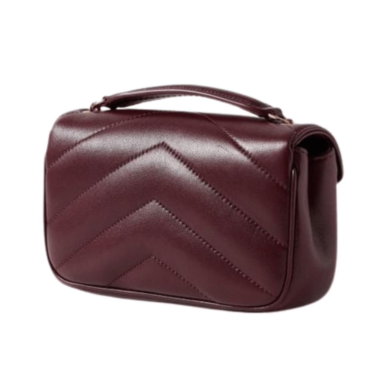 Refined Loulou Mini in a Burgundy or Red Hue Bag - view 3