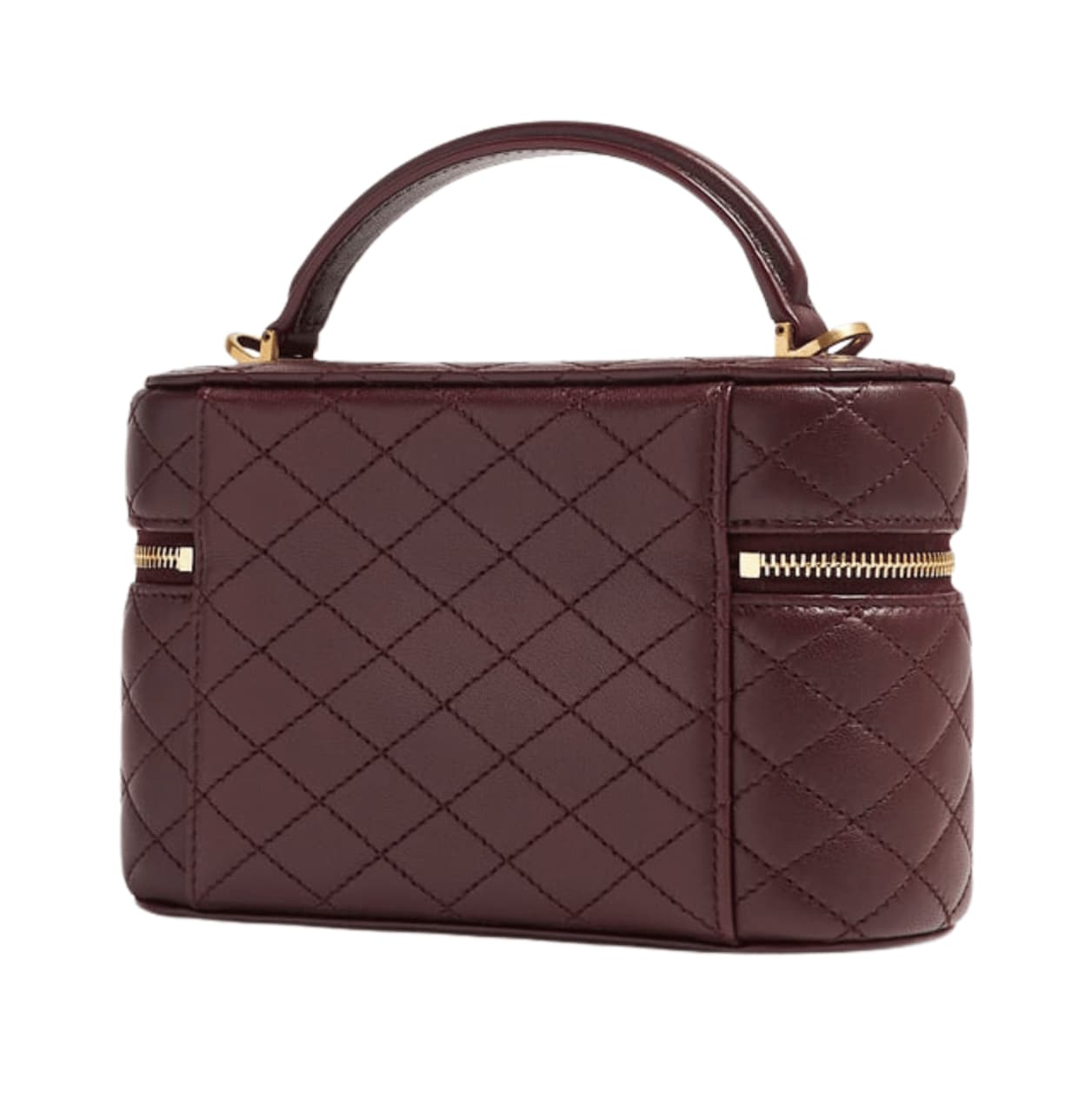 Elegant Vanity Shoulder Vanity in a Rich, Burgundy Color Bag - view 2