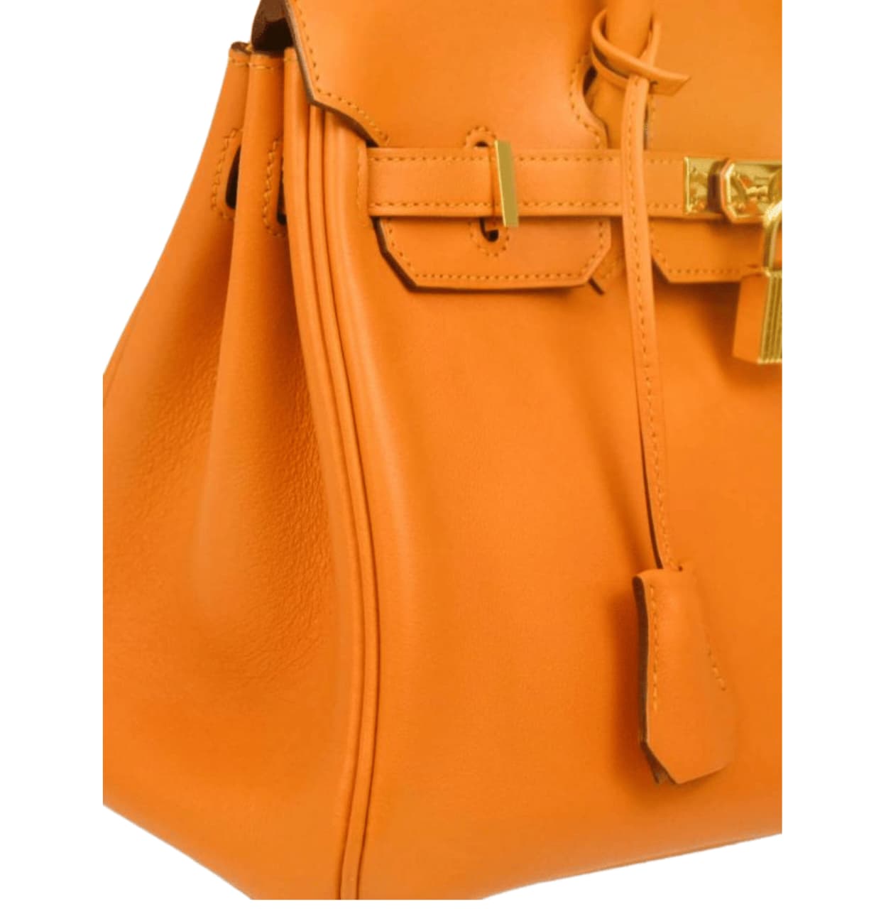 Timeless Structured Carryall 25 Handbag in Mango Epsom - view 3