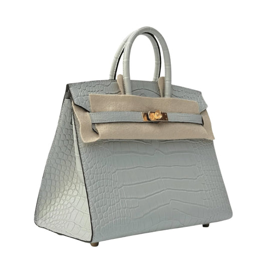 Everyday-Luxe Structured Carryall 25 Handbag Pale Grey - view 2
