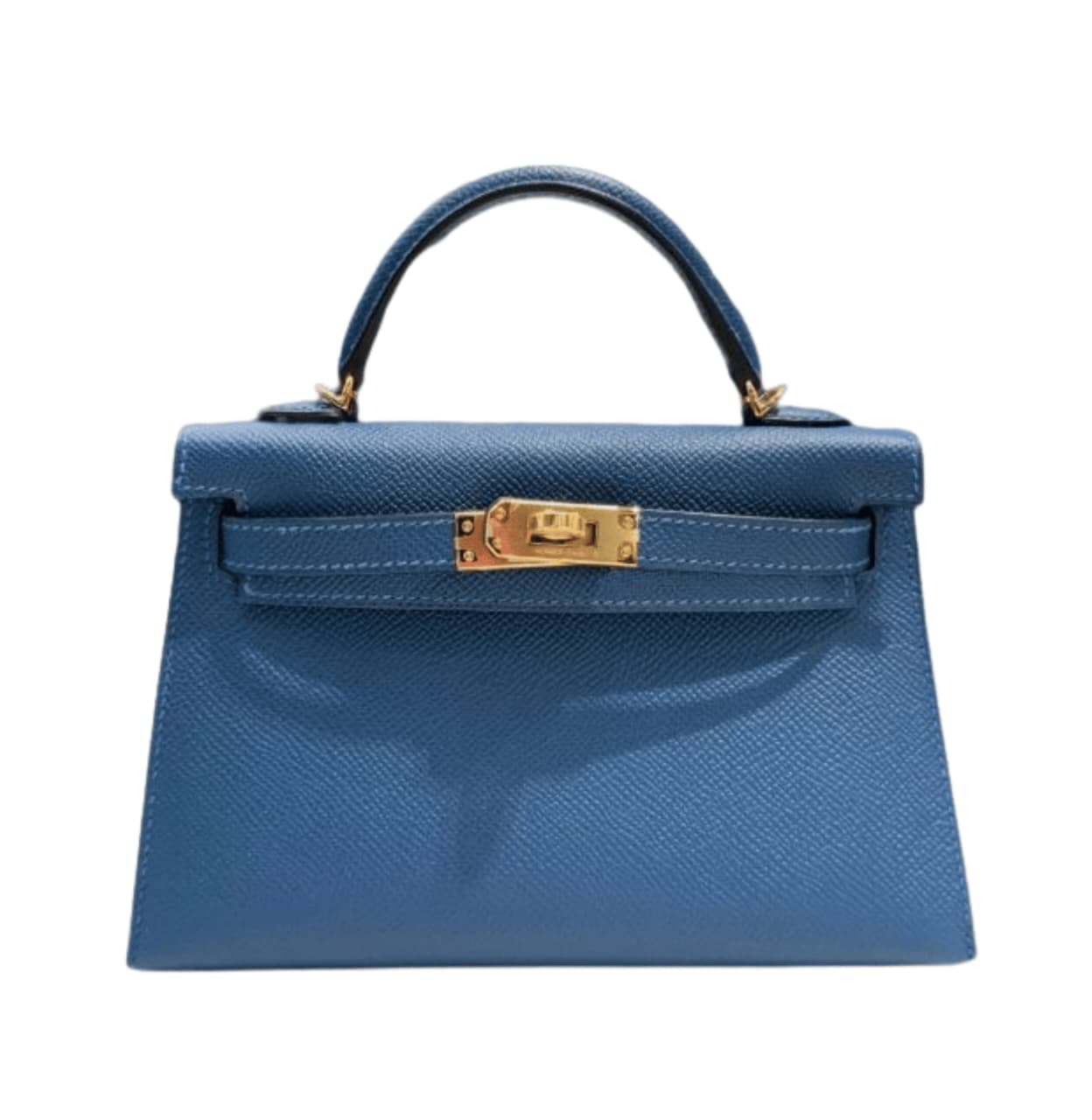Sharp Mini Structured Top-Handle 20 Sellier Handbag