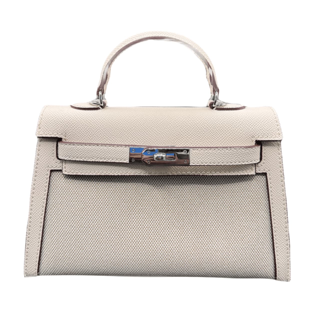 Dressy Mini Structured Top-Handle II Crafted Epsom Leather Bag