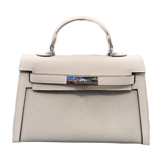 Dressy Mini Structured Top-Handle II Crafted Epsom Leather Bag