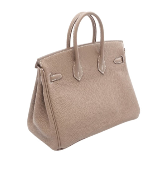 Polished Structured Carryall 25 Etoupe Togo Bag - view 2