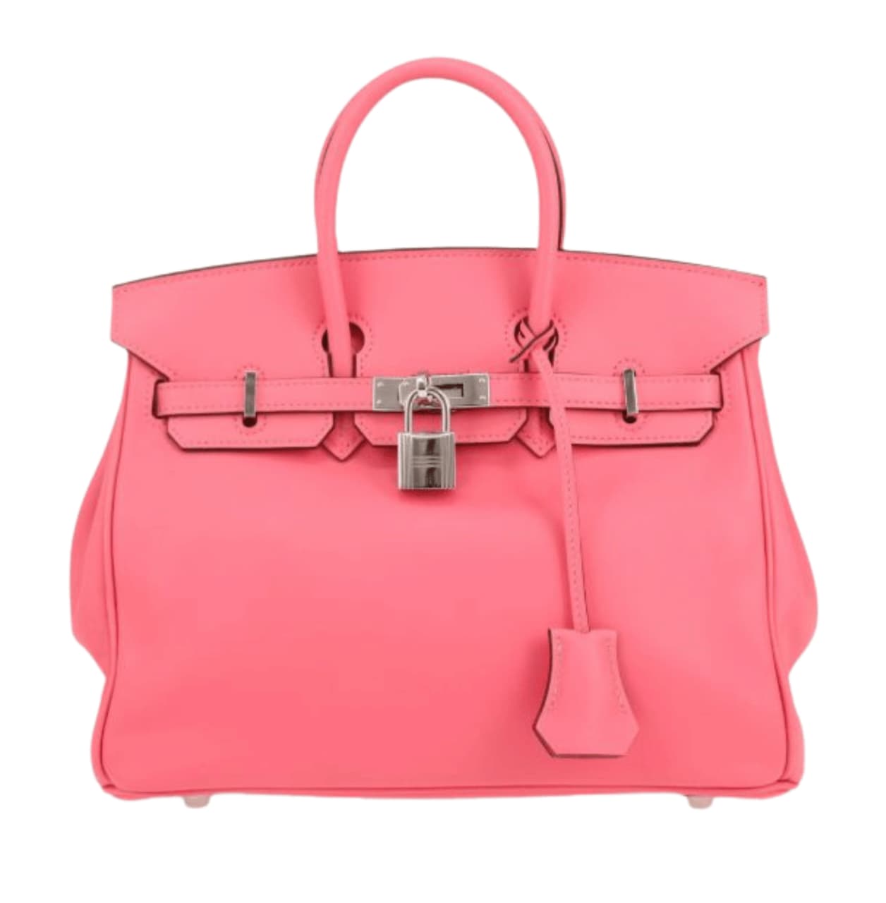 Polished Structured Carryall 25 Handbag Azalea Pink
