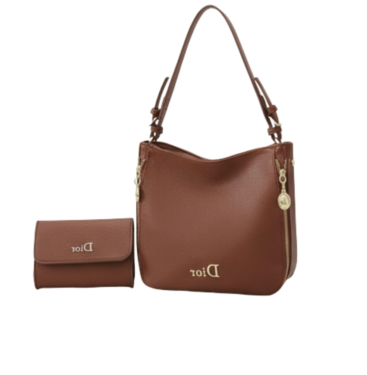 Timeless D Journey Brown Leather Bag - view 2