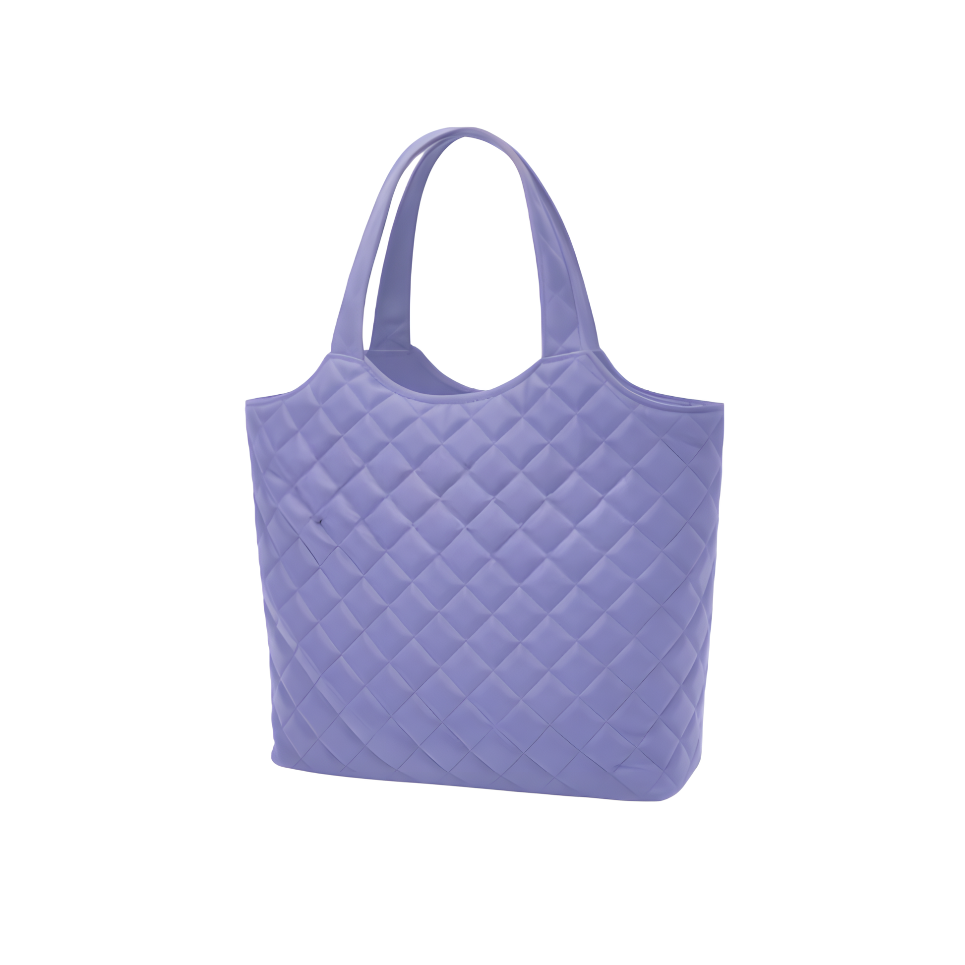 Polished Icare Maxi Powder Blue Lambskin Bag - view 3