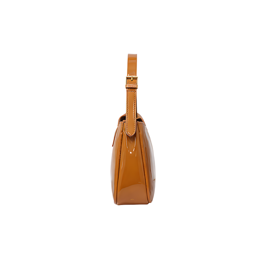 Minimal-Luxe Le 5 À 7 Vintage Brown Bag - view 2