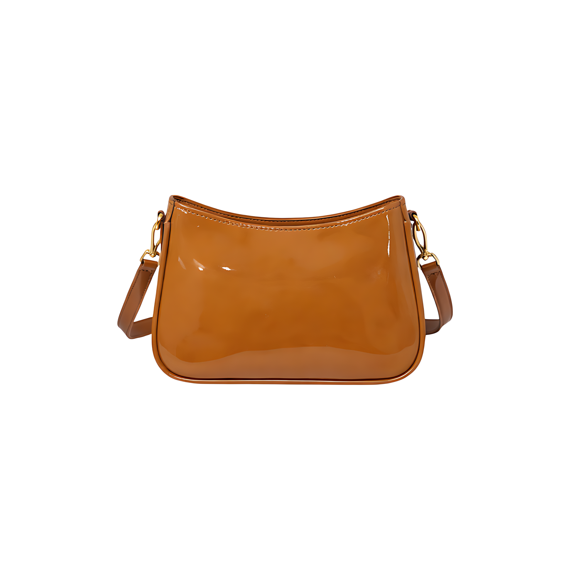 Minimal-Luxe Le 5 À 7 Vintage Brown Bag - view 3