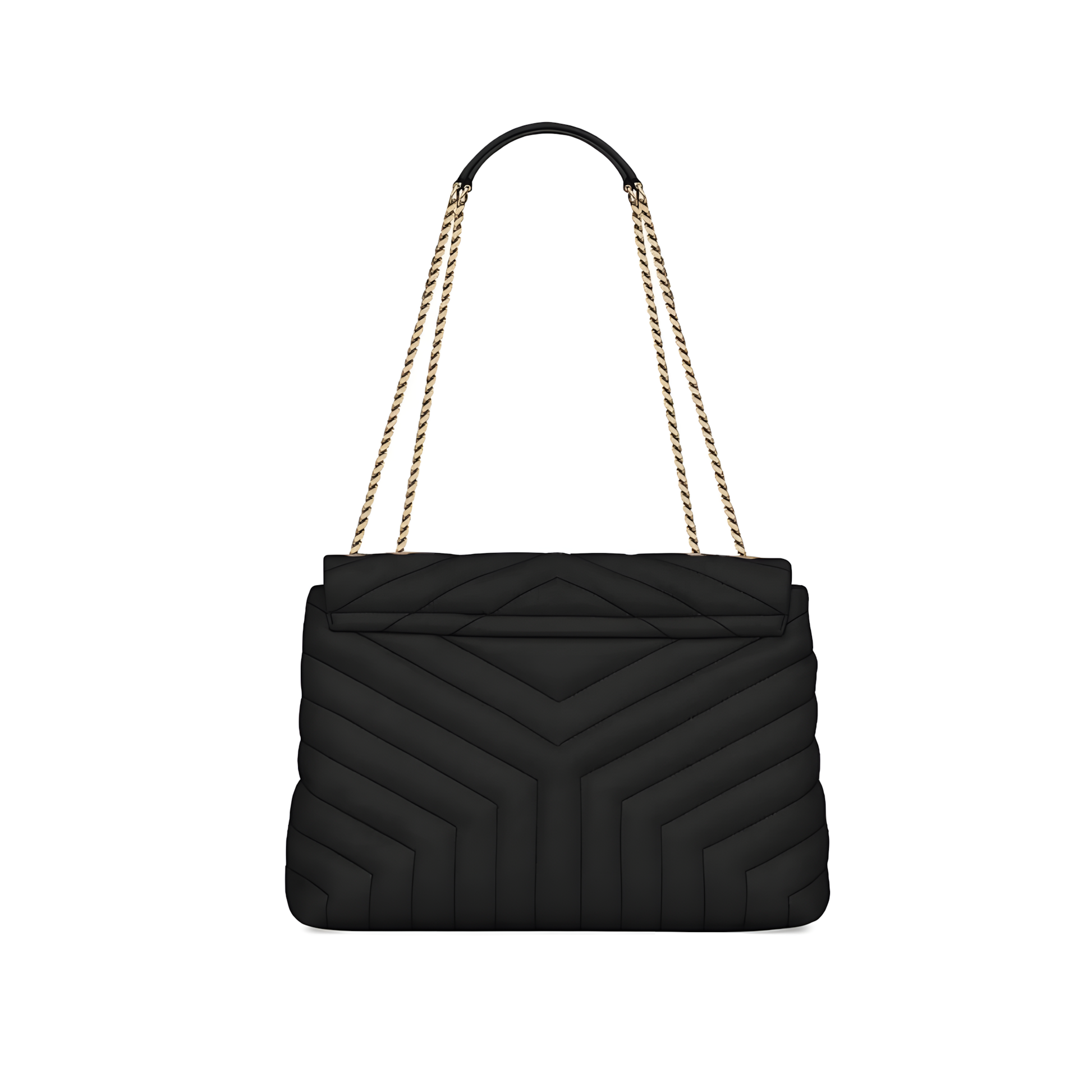 Polished Loulou Black Golden Bag - view 3