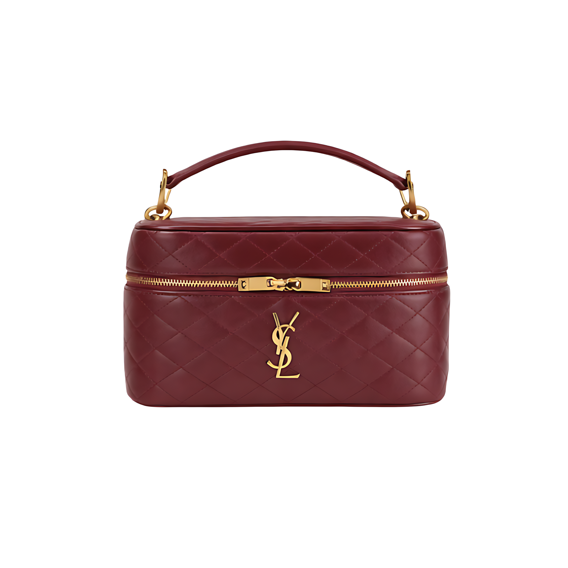 Clean-Finish Loulou Mini Chain Lambskin Leather Bag