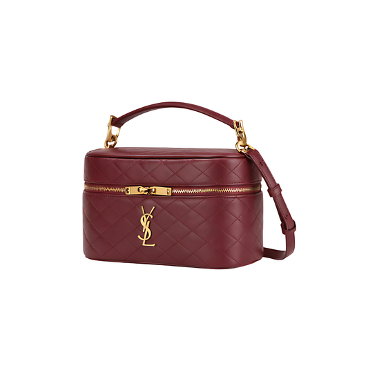 Clean-Finish Loulou Mini Chain Lambskin Leather Bag - view 2