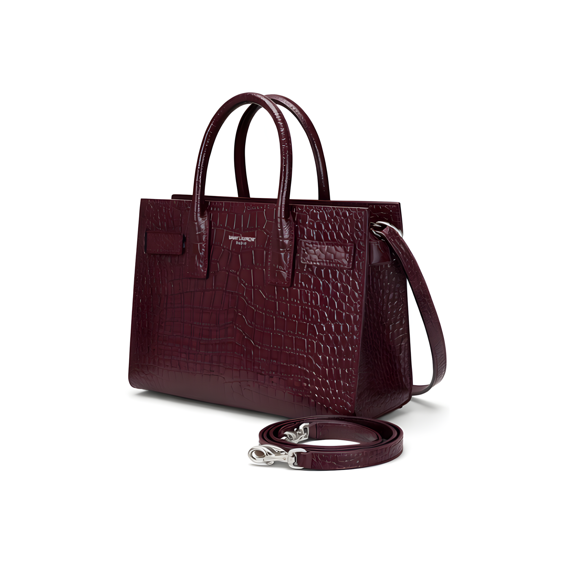 Detailed Sac De Jour Burgundy Bag - view 2