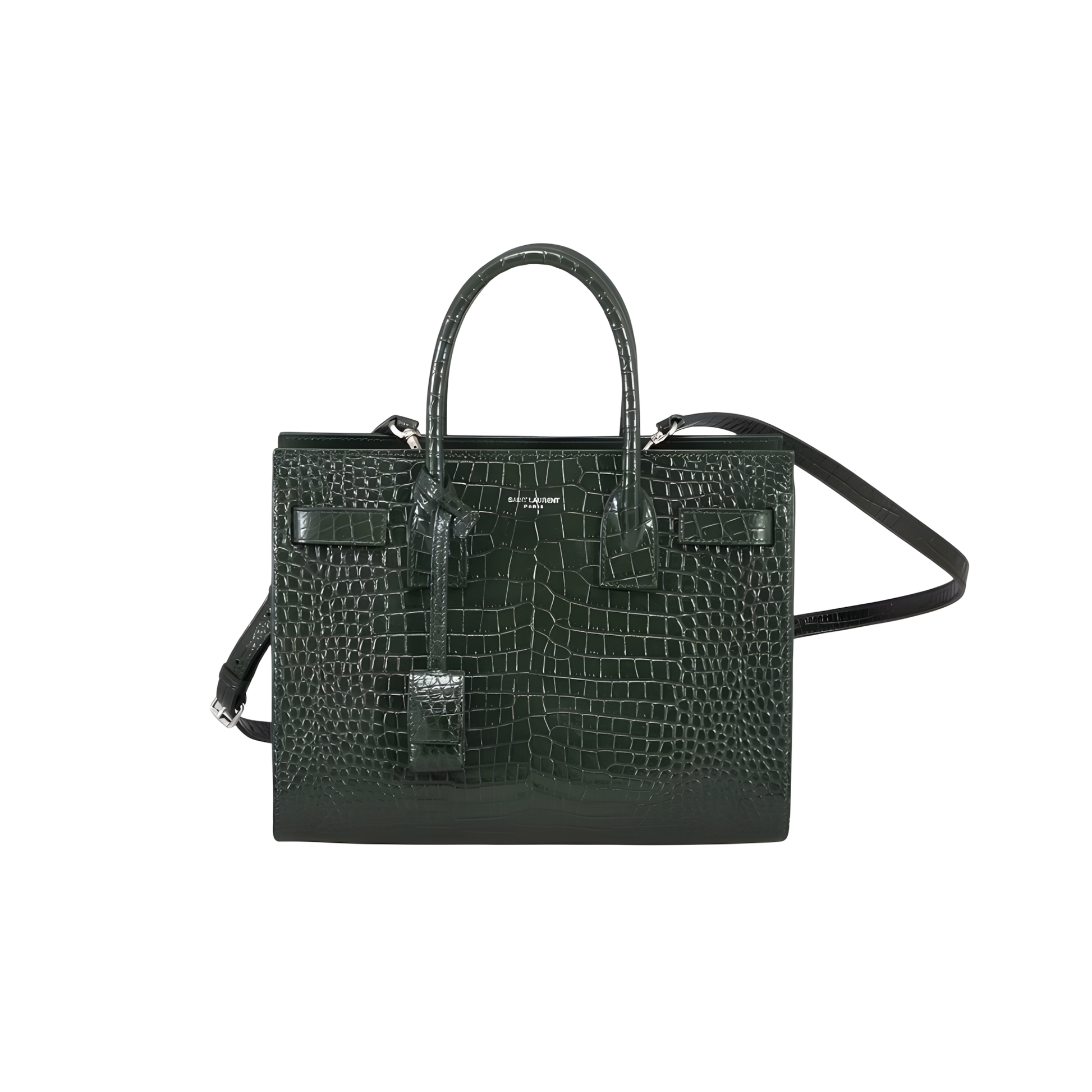 Elevated Sac De Jour Dark Green Bag