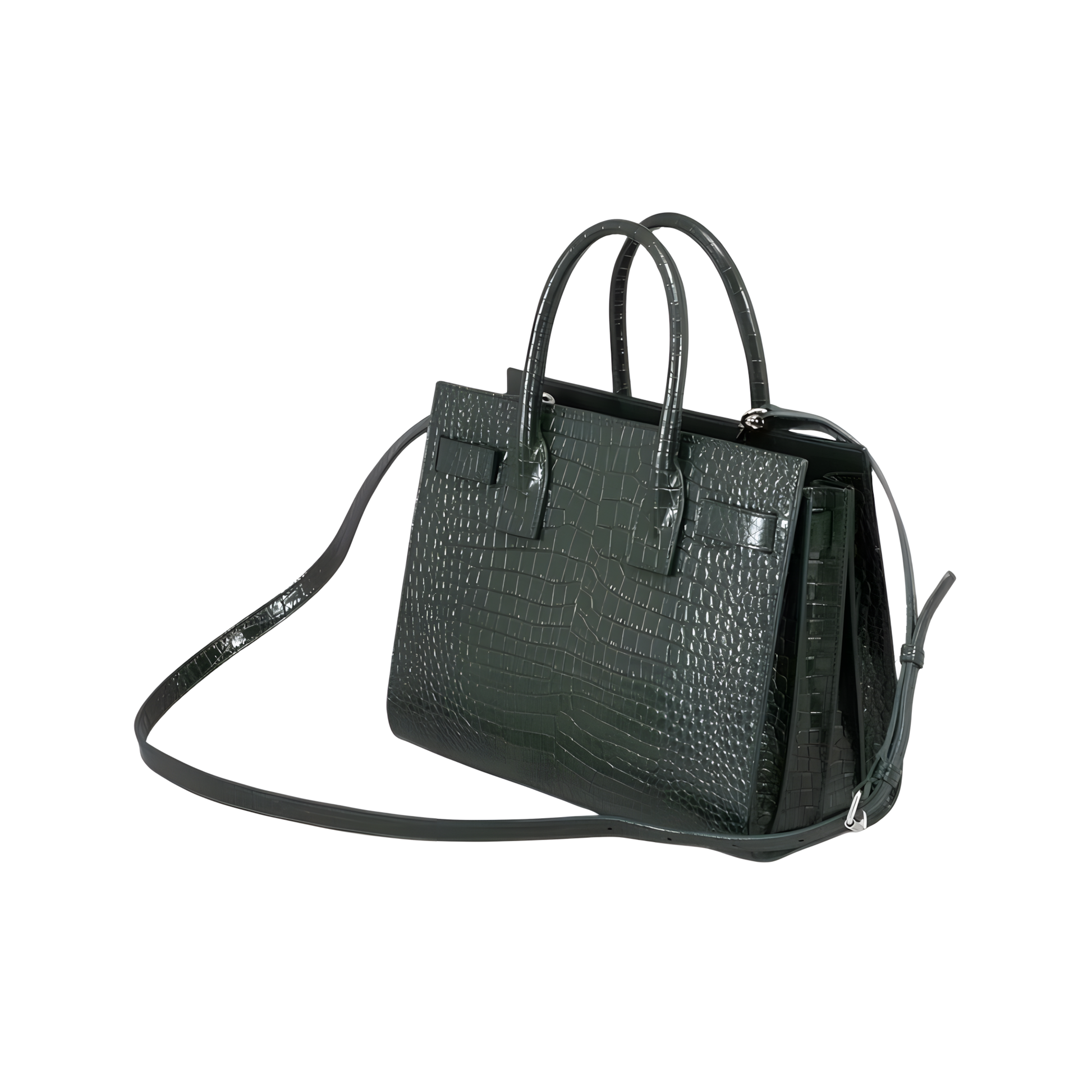 Elevated Sac De Jour Dark Green Bag - view 3