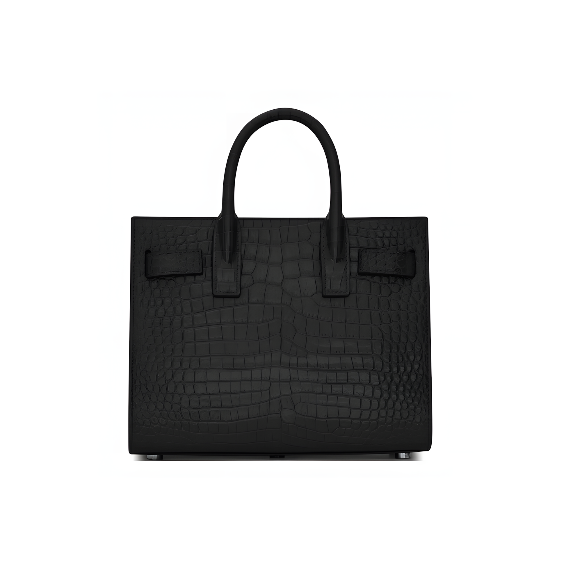 Clean-Finish Sac De Jour Shiny Black Bag - view 3